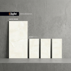 Azulejos de porcelana pulida Pulpis Mist de 800x1600 mm para suelo y pared, diseño de mármol gris de 80x160 cm - Product Image 4