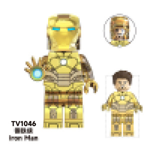 Hot Selling DIY Building Block Anime Hero Resin Character <strong>Toys</strong> Cute Action Figure Collectible <strong>Bricks</strong> Made for Durable Plastic - Product Image 3