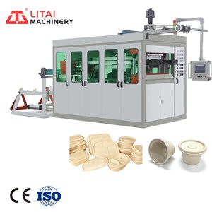 Phân hủy sinh học dùng một lần tinh bột ngô tấm dao kéo cup thermoforming Máy làm - Product Image 2