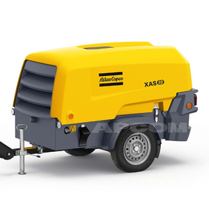 Compresseur d'air diesel Atlas Copco XAS88, compresseur d'air AtlasCopco XAS38 XAS48 XAS58 XAS68 XATS68 XAS78, moteur Kubota - Product Image 2