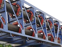 Nouveau Convoyeur à Bande Métallique OEM de Marque JUXIN du Fournisseur Fabricant, Garantie de 1,5 An pour l'Exploitation Minière et la Construction