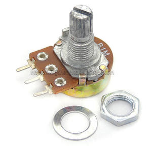 WH148 potensiometer tunggal 3pin B1M pegangan 15mm - Product Image 2