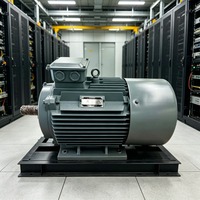 Éolienne verticale silencieuse Enning 5 kW avec générateur synchrone à aimant permanent, protection IP68, tension 48 Vca-1140 Vca