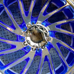 Jantes forgées chromées DEONEO <span class=keywords><strong>DOT</strong></span> IATF16949 24x14 26x16 8x170 pour <span class=keywords><strong>Ford</strong></span> F250 F350 <span class=keywords><strong>Super</strong></span> Duty, camion surélevé - Product Image 3