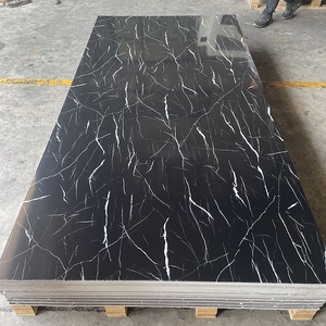 Panel de Pared de Mármol con Acabado Brillante AMER UV, Fácil de Instalar, Impermeable, Ecológico, Decoración de Interiores, Nuevo Diseño, Lámina de PVC - Product Image 1