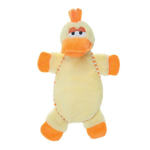 Yeni varış sıcak satış düz köpek peluş yumuşak Pet çiğnemek oyuncaklar kırışık kağıt - Product Image 4
