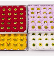 Aierflorist Bunga Gerbera Daisy Sabun yang Terkenal di Internet, Bunga Palsu Abadi, Toko Bunga Daisy Kecil