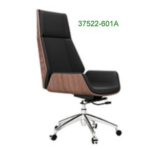 Simple and Comfortable Wooden Office <b>Chair</b> with Adjustable Height and Swivel Wheels 37522-601A - Product Image 6