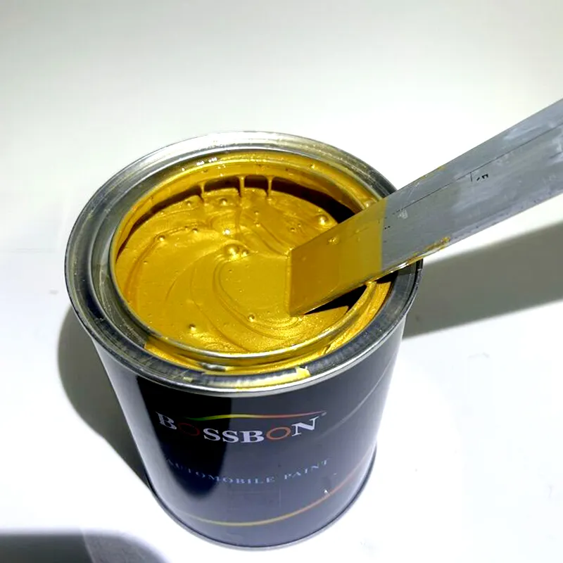 BS417-Y ouro pérola xirallica pintura automotiva por atacado pigmento de cor de pintura automotiva pigmento de cor pérola