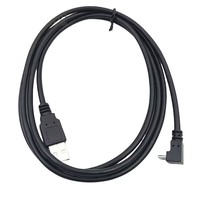 Câble de connectivité USB 2.0 micro USB mâle vers USB mâle à 90 degrés pour la charge et le transfert de données, 30 cm, 50 cm, 1 m, pour tablette