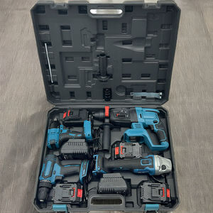 Ensemble de perceuse sans fil 21V original scie <span class=keywords><strong>à</strong></span> onglets sans fil clé <span class=keywords><strong>à</strong></span> chocs marteau électrique et tournevis-outil combiné projets d'amélioration de l'habitat - Product Image 3