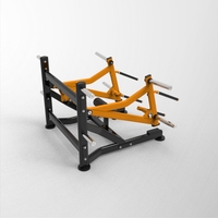 Appareil de musculation professionnel personnalisé à charge par plaques en acier pour l'entraînement des fessiers, avec conception ergonomique pour la musculation