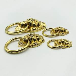 Poignée de meuble en zinc, bronze, rouge, grande, moyenne et petite taille, boutons de porte, boutons de tiroir - Product Image 6