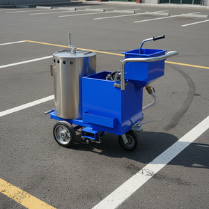 Machine de marquage thermoplastique multifonctionnelle à direction flexible sans angle mort pour marquage routier communautaire, machine de marquage à chaud - Product Image 1