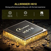 Lemon TV Mini H618 Smart TV Box Wifi6 BT5.4 Voice Remote Media Player Set Top Box Android 12 Allwinner Quad Core 4K Video 5G