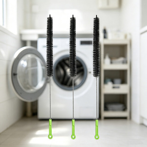 Radiator Cleaning <b>Brush</b> Steel Wire With Hanging Loop For Heater Fan Pipe <b>Dust</b> Removal - Product Image 4