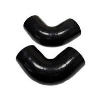 Tuyau coudé en silicone sur mesure, renforcé haute température, pour radiateur et turbo, usage automobile