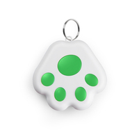 Détecteur GPS intelligent sans fil Accessoires de suivi de collier Tracker Pet Tracer Smart Anti Lost Keychain Locator GPS Kids Alarm Tag