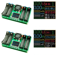 18650 testeur de résistance interne de capacité de batterie au lithium 4 canaux détectent le module de charge et de décharge automatique type-c