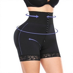 Faja Moldeadora de Cintura Ancha Tallas Grandes con Cierre Antibacterial en la Entrepierna, Levanta Glúteos y Control Abdominal A568 - Preferido para Grandes Cantidades - Product Image 1