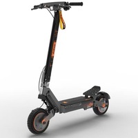 48V 1600W Çift Motorlu Yetişkin Elektrikli Scooter 50km/s Maksimum Hız 55km Menzil 800W*2 10" Lastikler Çift Disk Frenli Katlanabilir E-Scooter
