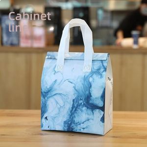 Custom Print Aluminum Foil Cooler Delivery Thermal Insulated <b>Bag</b> Waterproof Grocery Outdoor Waterproof Beverage Cup <b>Packing</b> <b>Bags</b> - Product Image 6