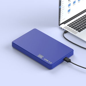 Мобильный жесткий диск <span class=keywords><strong>2</strong></span> 5 дюймов USB2.0 Type-C механический твердотельный SATA Ноутбук Универсальный Синий 4 ТБ - Product Image 2