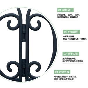 Лидер продаж, европейский стиль, пластиковый вставной садовый забор, практичный садовый забор и небольшой забор - Product Image 4