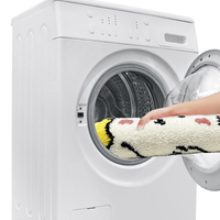 Tapis de salle de bain moderne super absorbant antidérapant pour la cuisine et la maison