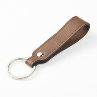 Porte-clés en cuir avec sangle à bouton - Porte-clés de voiture durable, organisateur de clés pour hommes et femmes, cadeau idéal pour les propriétaires de voitures