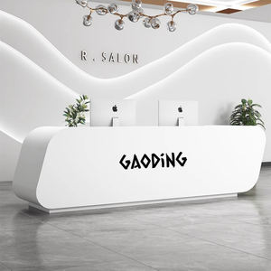 Comptoir <span class=keywords><strong>de</strong></span> réception <span class=keywords><strong>haut</strong></span> <span class=keywords><strong>de</strong></span> <span class=keywords><strong>gamme</strong></span> peint pour entreprise, établissement <span class=keywords><strong>de</strong></span> formation, clinique dentaire, bar, caisse enregistreuse, hôtel, bureau - Product Image 5