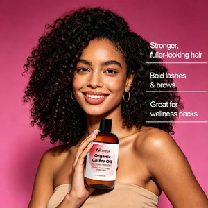 Tratamiento Nutritivo con Aceite de <span class=keywords><strong>Ricino</strong></span> Orgánico OEM <span class=keywords><strong>para</strong></span> <span class=keywords><strong>el</strong></span> <span class=keywords><strong>Cabello</strong></span> y Cejas, Suero <span class=keywords><strong>para</strong></span> Pestañas con Escualano, <span class=keywords><strong>Beneficios</strong></span> <span class=keywords><strong>del</strong></span> Tratamiento Nutritivo - Product Image 2
