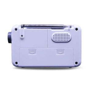 Ultra Compact AM FM DSP Portable Radio with High Sensitivity Reception Backlit LCD Display and <b>Preset</b> Station Buttons for Home - Product Image 5