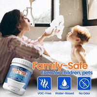 Kit de rénovation pour carrelage de baignoire et douche en acrylique liquide spécial - Séchage rapide, sans odeur, facile à utiliser pour carreaux de salle de bain