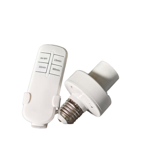 Điều khiển từ xa thông minh chậm trễ chuyển đổi ổ cắm cho bóng đèn nhà thông minh hệ thống 50m phạm vi pin Powered E27 vít cơ sở phòng ngủ - Product Image 1
