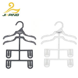 מתלה רב-שכבתי לחיסכון במקום לילדים בסיטונאות |   מתלה בגדים דו-קומתי ישירות מהמפעל לבוטיקים של בגדי ילדים - Product Image 1