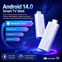 TV Box Android 2027 H96Max 3518D RK3518 2G 8G Androidtv, Android 14, Quad Core, Wifi6, 4K, BT5.4, Control Remoto por Voz, Smart OTT Tv Stick