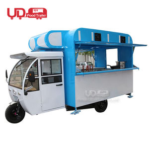 Camionnette <span class=keywords><strong>Piaggio</strong></span> Ape UD, tricycle électrique pour la vente de nourriture, chariot de vente ambulante avec certification CE, chariot de vente de glaces - Product Image 5