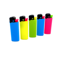 Mini Cricket Flamme Briquet DY-077 Premium Gaz Butane Cakmak Rechargeable Piezo Plastique Lavande Design Classique pour Cadeaux