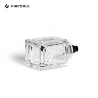 Flacons de parfum en verre de luxe personnalisés, vides et rechargeables, avec bouchon à vis, pour diffuseur à bâtonnets, 30ml, 50ml, 100ml, avec marquage à chaud