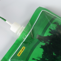 Sac à sérum 1L avec tube pochette à bec pour engrais liquide pour solution nutritive suspendue sac à buse d'emballage pour perfusion d'engrais