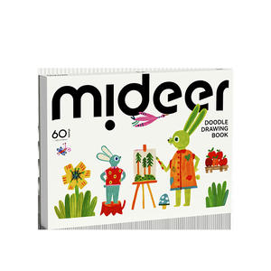 สมุดวาดเขียนมิดเดียร์ ดูเดิล 60 แผ่น ขนาด A4 สำหรับเด็กอายุ 4-6 ปี - Product Image 1