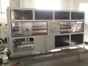 Mesin Pengering Air 1200Mm Mesin Pembuat Garis Produksi Ekstrusi Pipa Pe Ppr Performa Tinggi