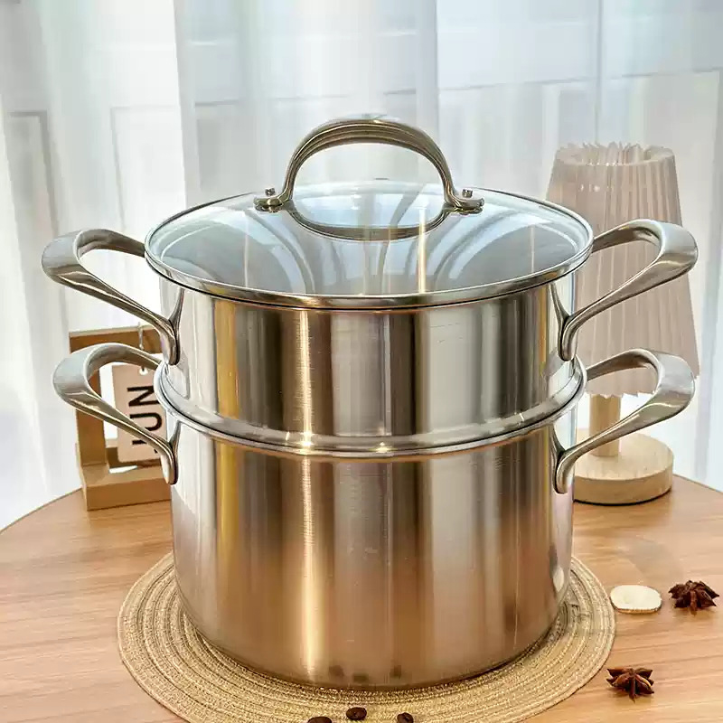 Pot and Steamer with Lid