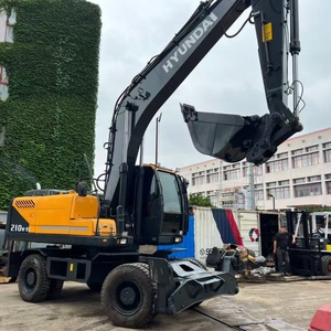 Excavatrice sur pneus Hyundai 210W-9 150-7 150 d'occasion à vendre, importée, originale/de construction, Hyundai 210W-9 150-7 150 d'occasion - Product Image 5