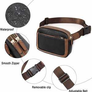 Custom <b>Vegan</b> Leather Belt <b>Bag</b> for Women, Adjustable <b>Crossbody</b> & Waist Fanny Pack with Stylish Design - Product Image 4