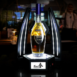 Wan Zhan Illuminated Wine Stand Led Lighting Desktop Modern Display <b>Rack</b> For <b>Bar</b> Ktv Decoration - Product Image 3