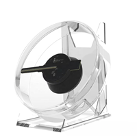 Ventilateur holographique 3D RAYBO vertical 12 cm pour bureau, écran à vision directe, machine publicitaire 3D à lumière stéréo, image flottante
