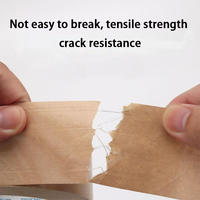 Ruban adhésif en papier kraft personnalisé, imprimé, écologique, renforcé de fibres de verre, résistant à la chaleur, en acrylique, imperméable