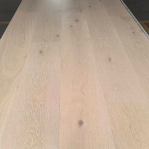 Plancher en bois de qualité supérieure, grade <span class=keywords><strong>CD</strong></span>, anti-rayures, large planche de 9 pouces, parquet en chêne multicouche pour intérieur - Product Image 1